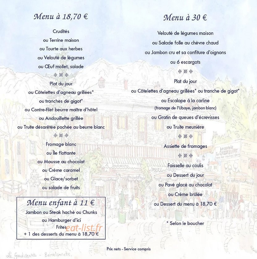 Le Gaudissart — carte page 6