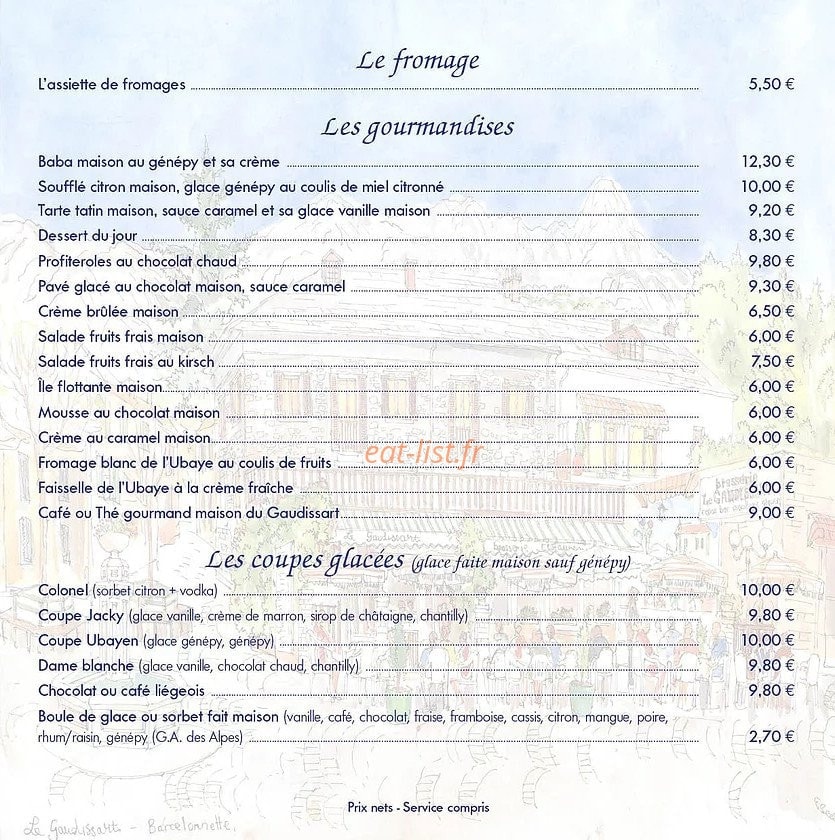 Le Gaudissart — carte page 5