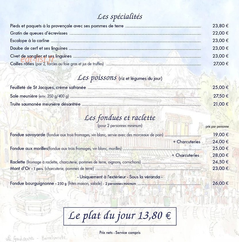 Le Gaudissart — carte page 4