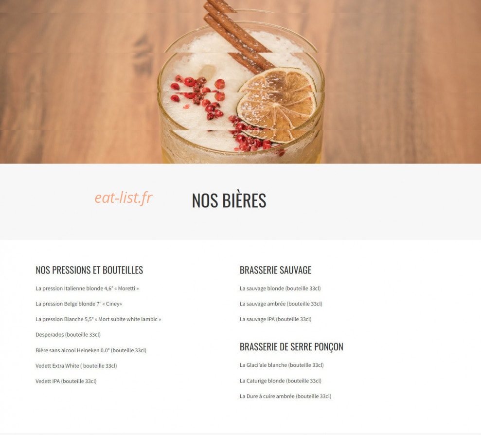 Ô Tandem — carte page 2