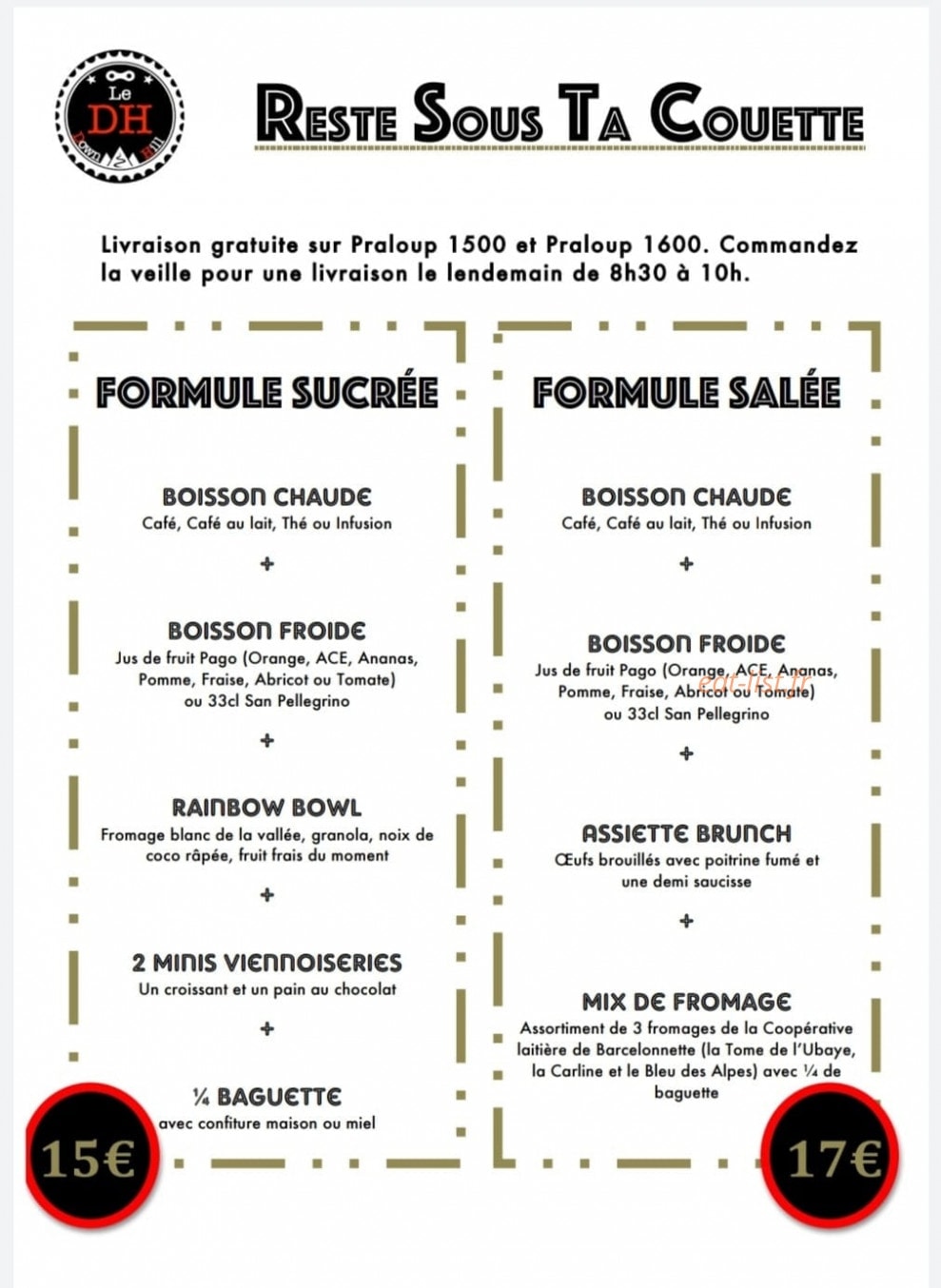 Le Down Hill — carte page 2