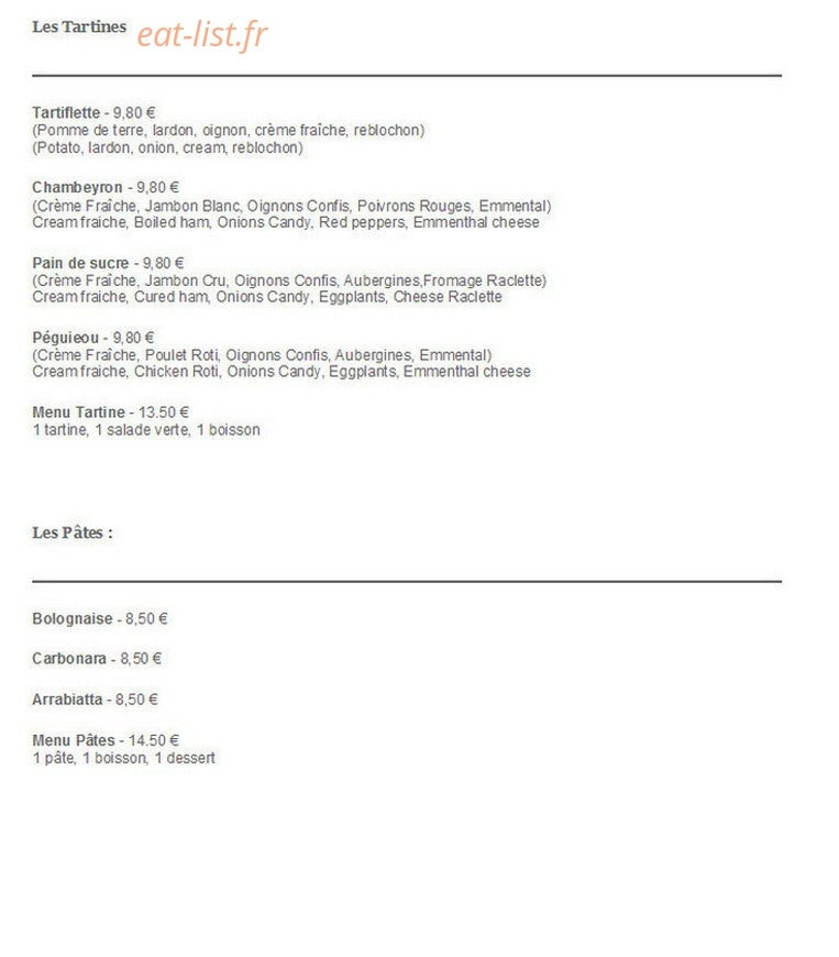 Le Peguieou — carte page 1