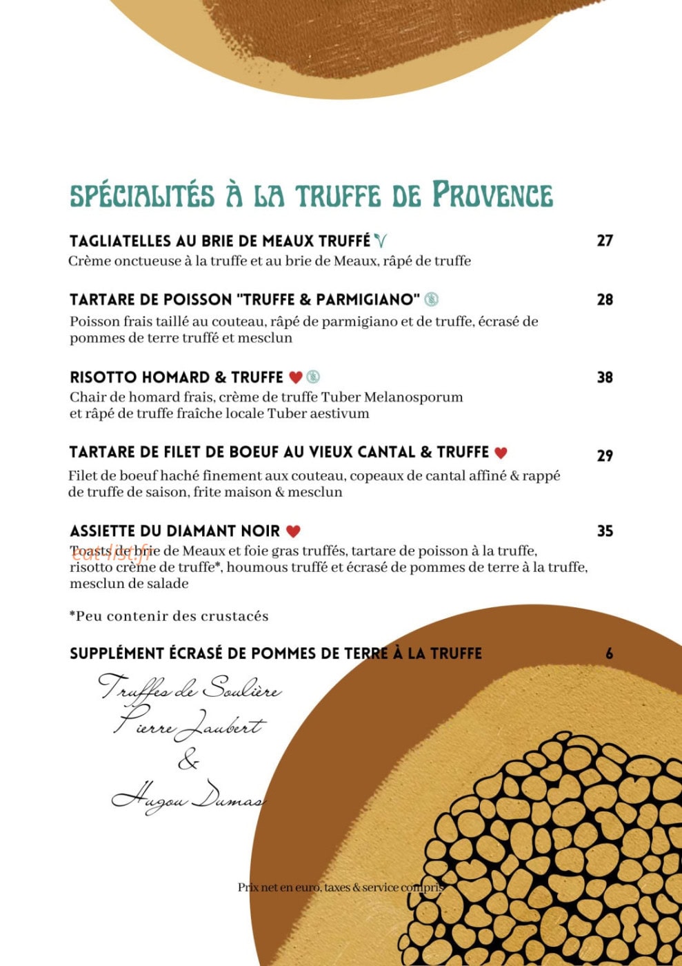 Le Rhumarin — carte page 4