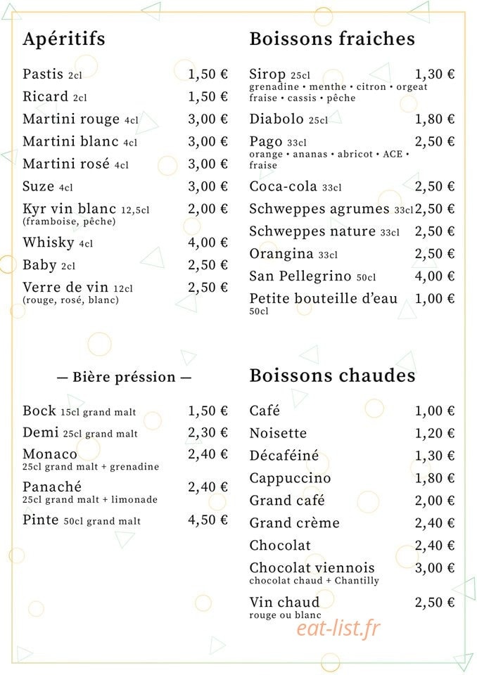 La Condaminoise — carte page 1