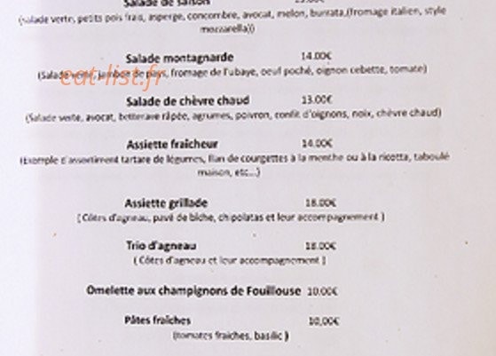 Gîte les Granges — carte page 2