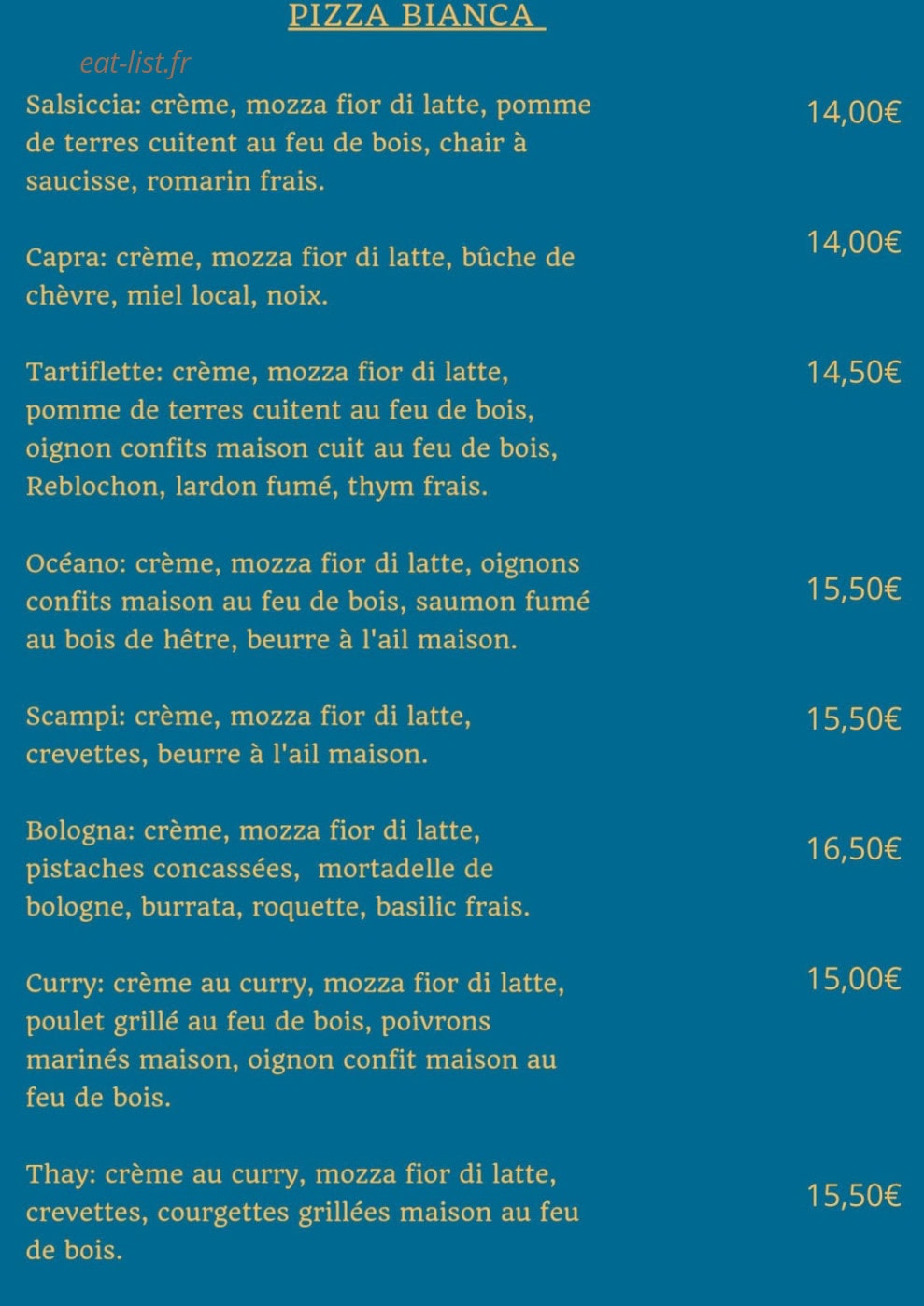 Il Castello — carte page 3