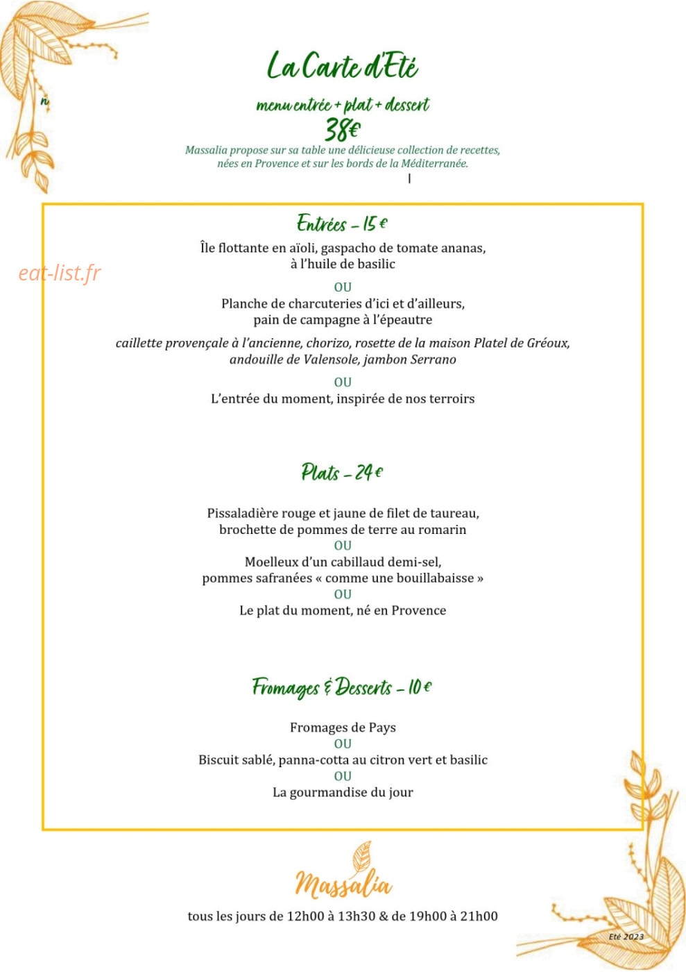 Massalia — carte page 1