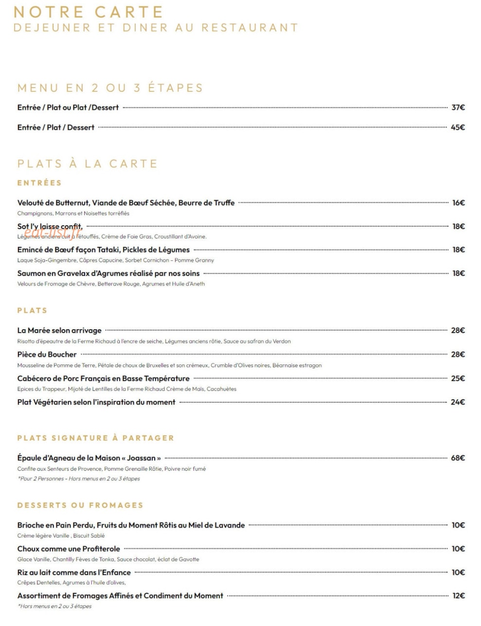 Villa Castellane — carte page 1