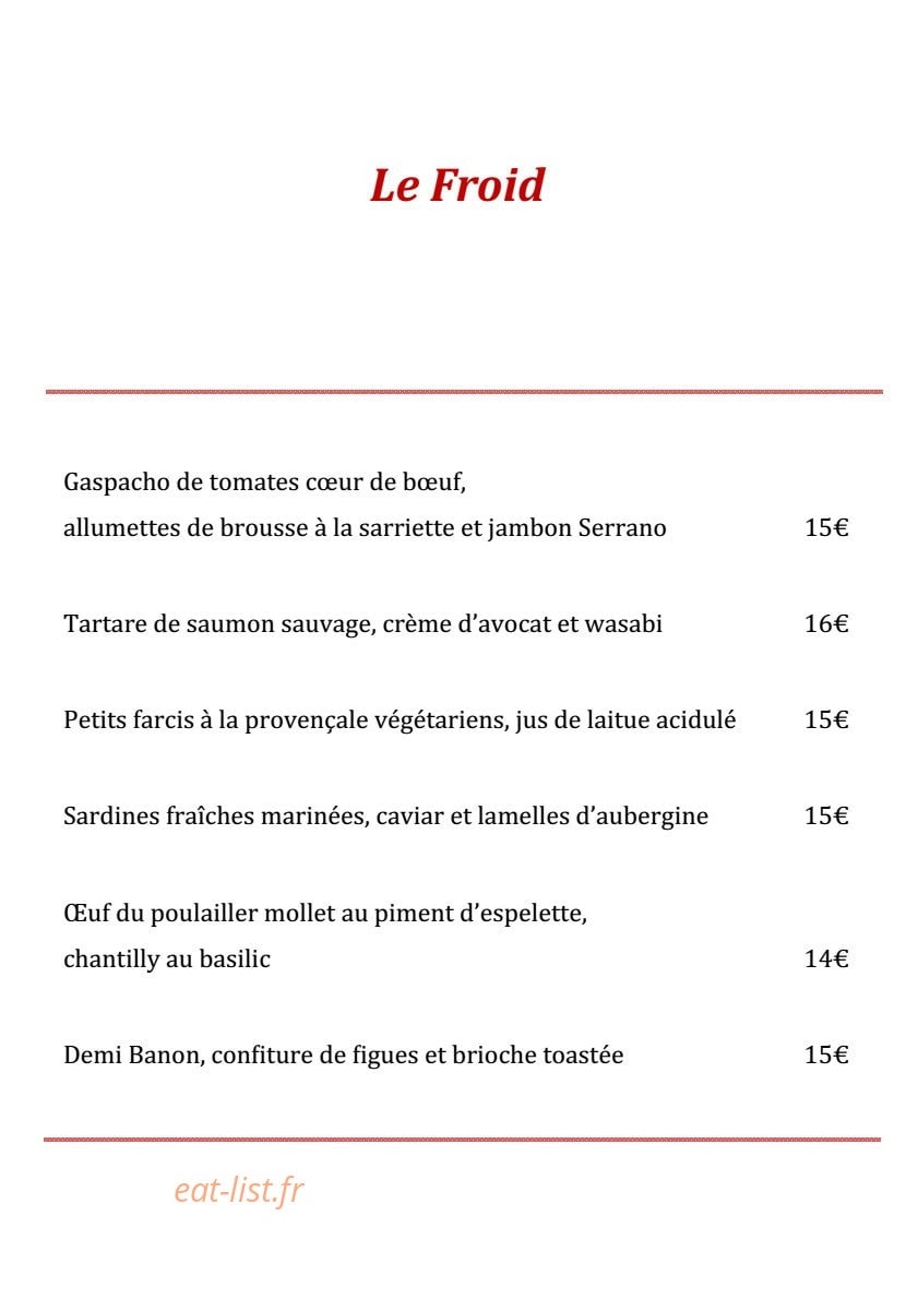 Villa Morelia — carte page 2
