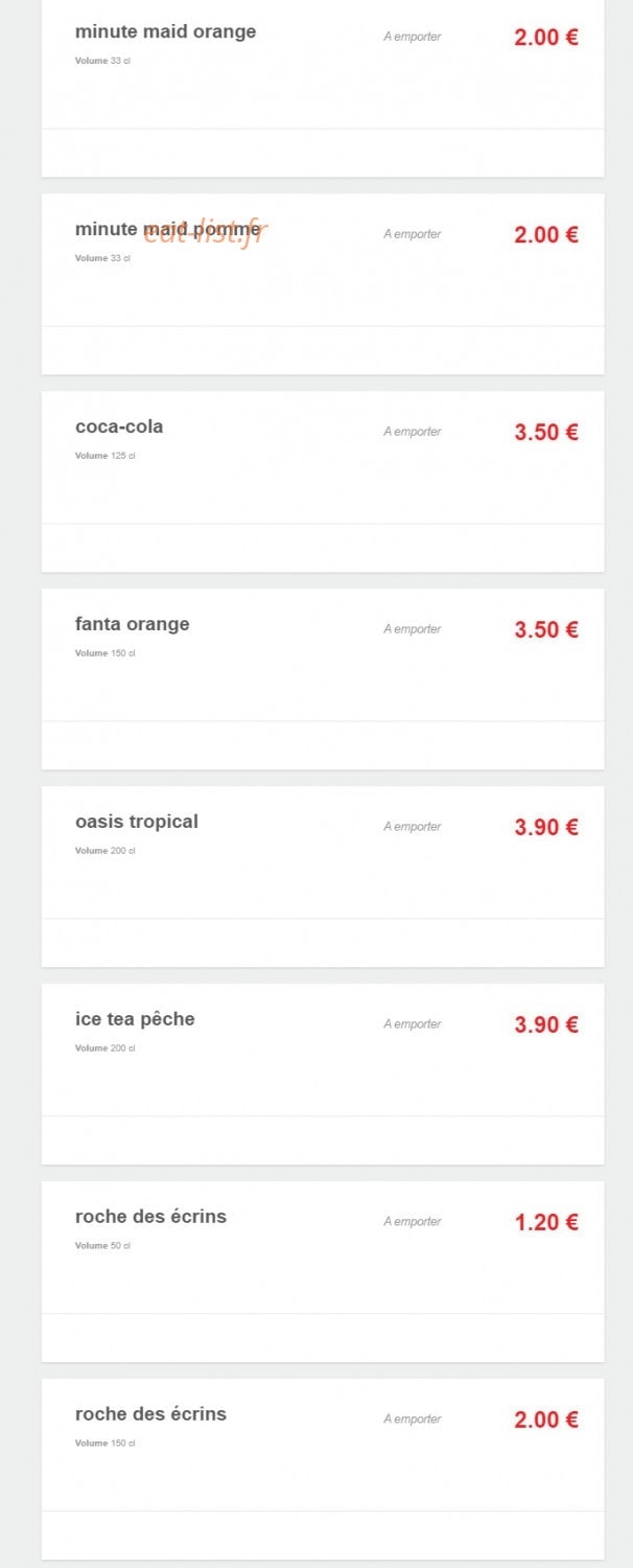 7 pizza — carte page 24