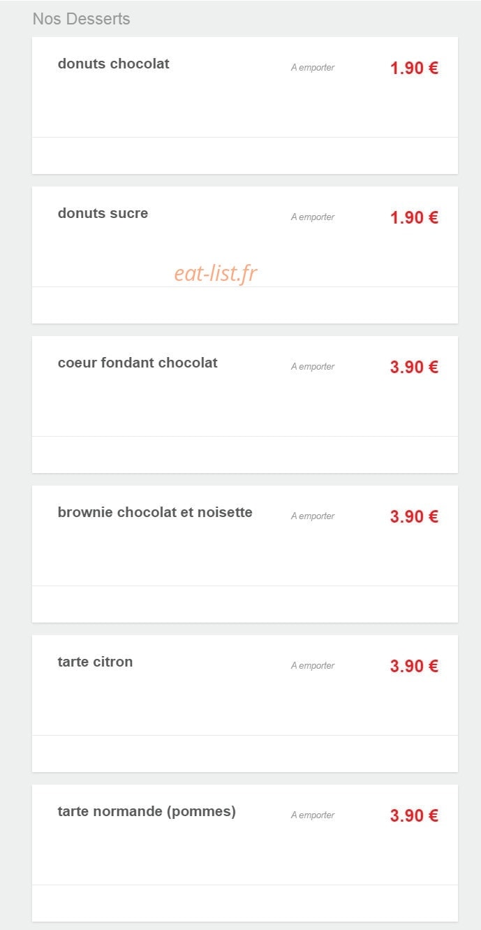 7 pizza — carte page 21