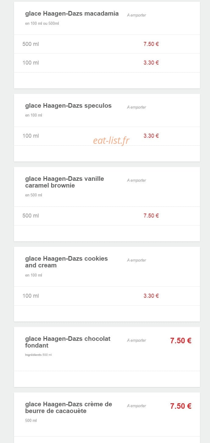 7 pizza — carte page 22
