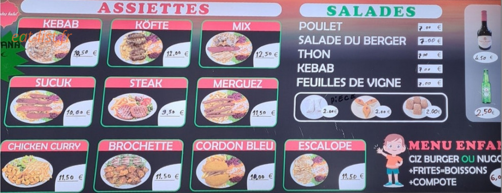 Baran kebab — carte page 2