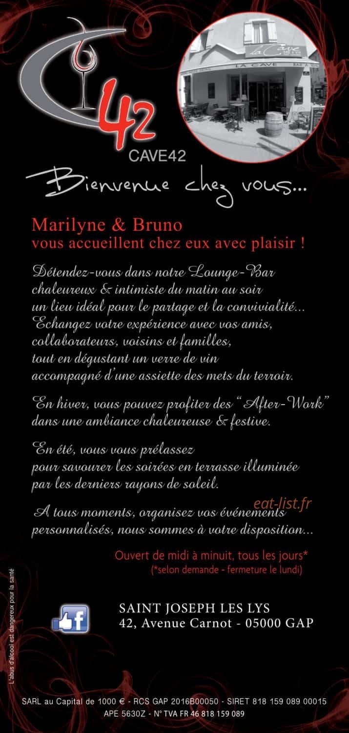 Cave42 — carte page 1