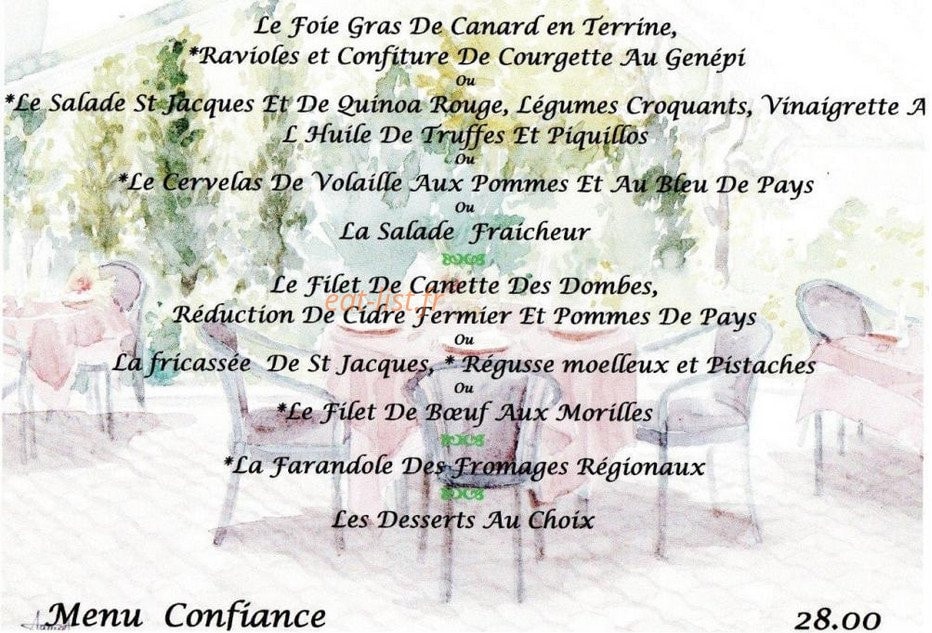 Hôtel Le Clos — carte page 1
