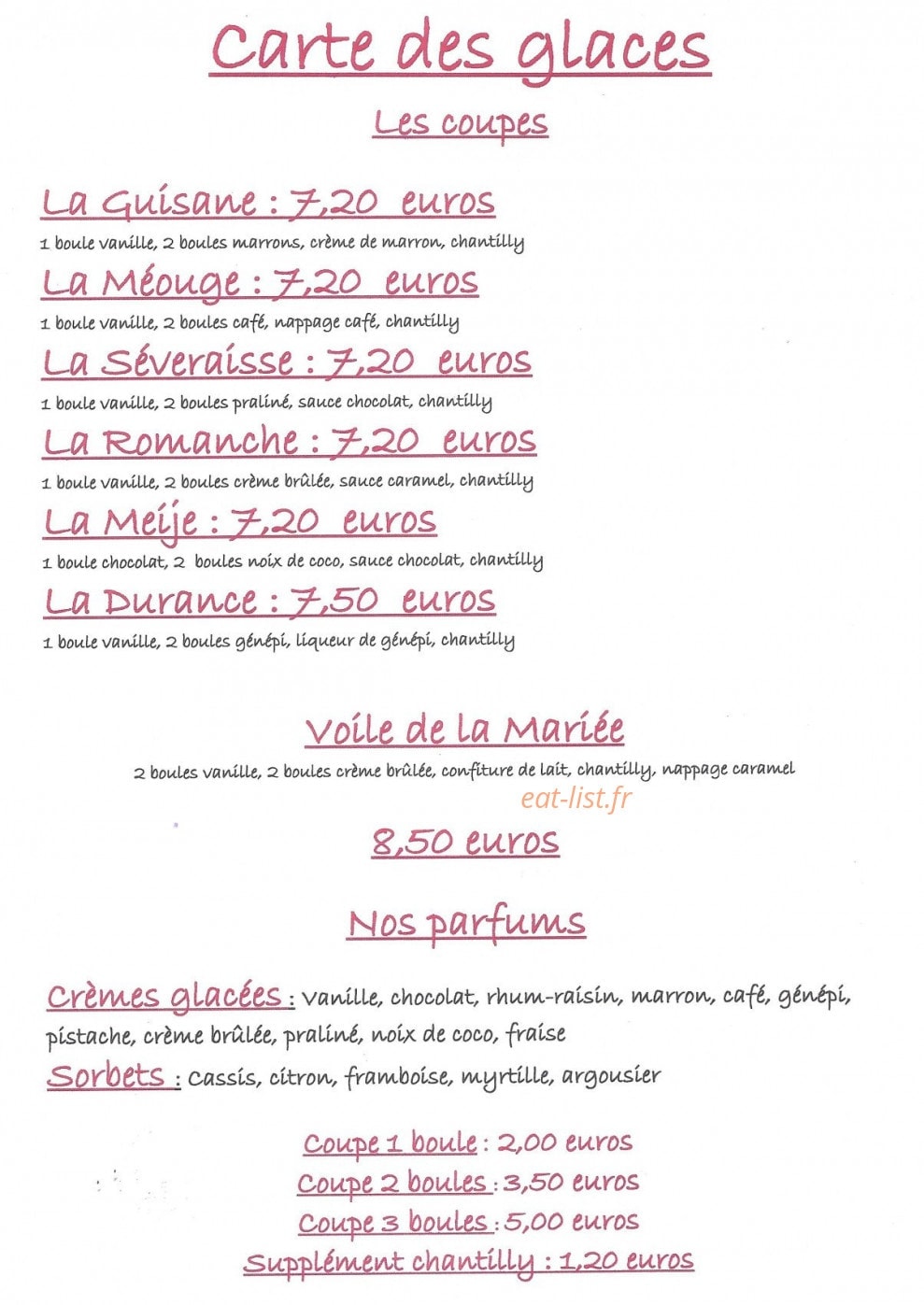 L'Hippophae — carte page 17