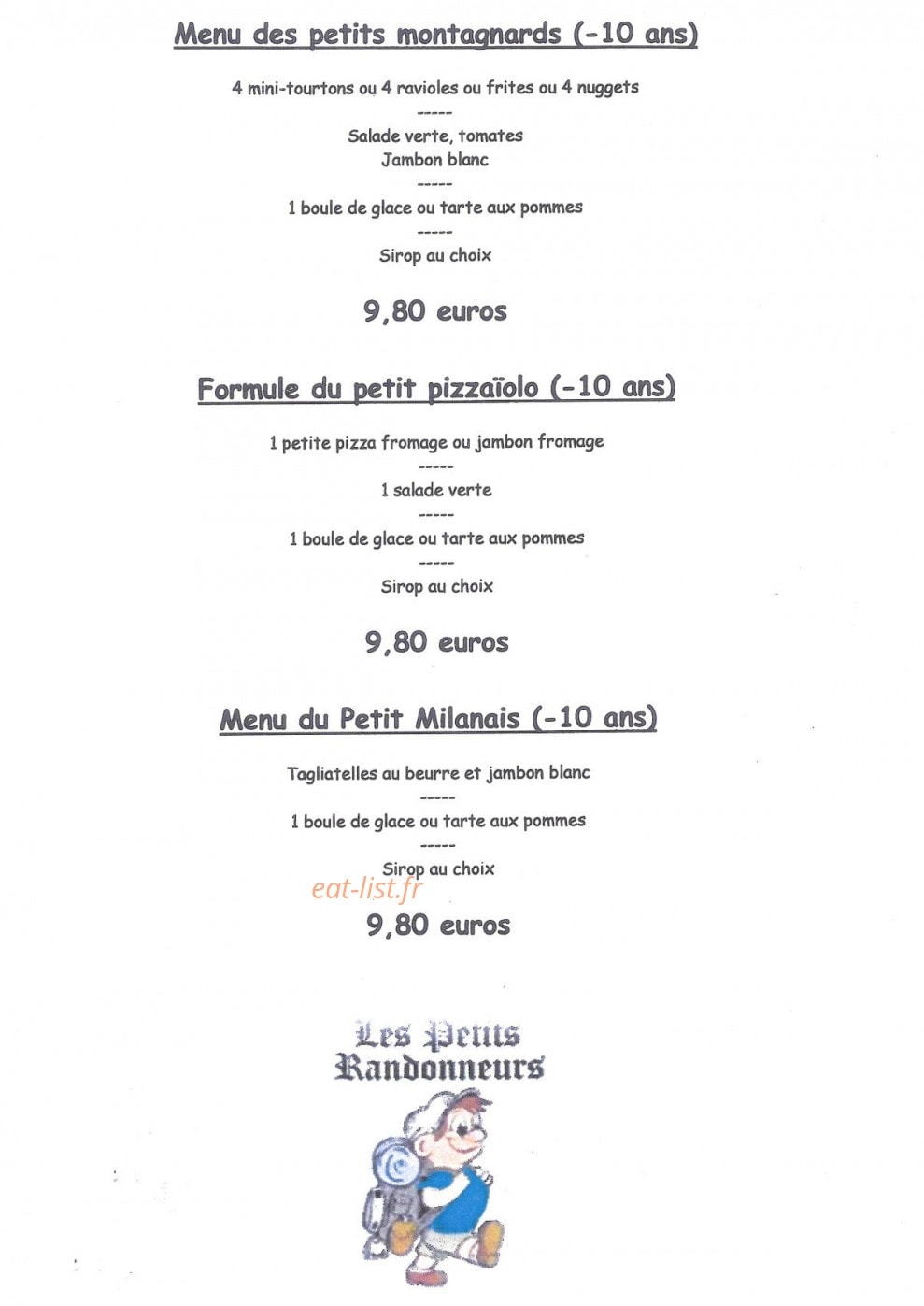 L'Hippophae — carte page 15