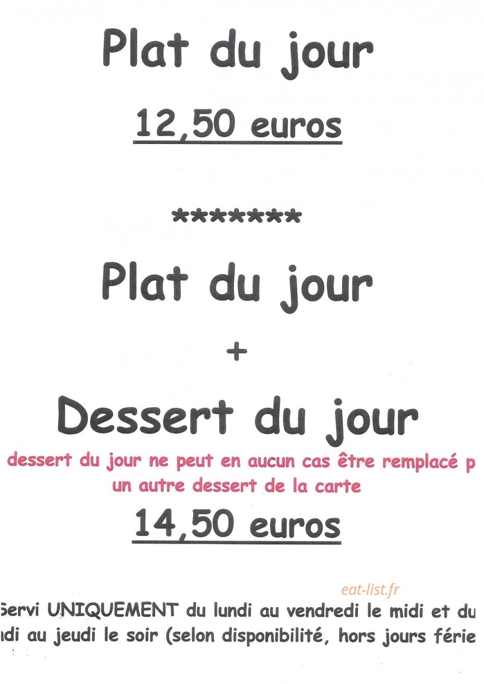 L'Hippophae — carte page 6