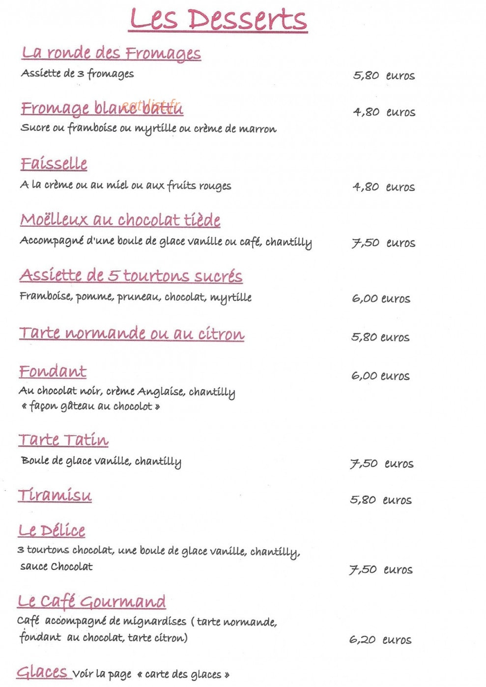 L'Hippophae — carte page 16