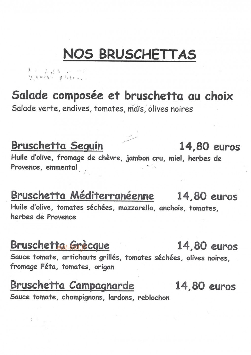 L'Hippophae — carte page 9