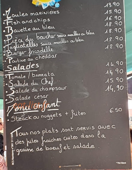 Le Bretzel — carte page 1