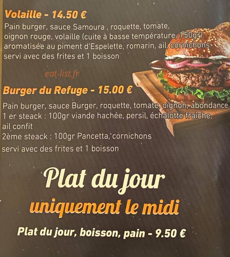 Le Refuge — carte page 2