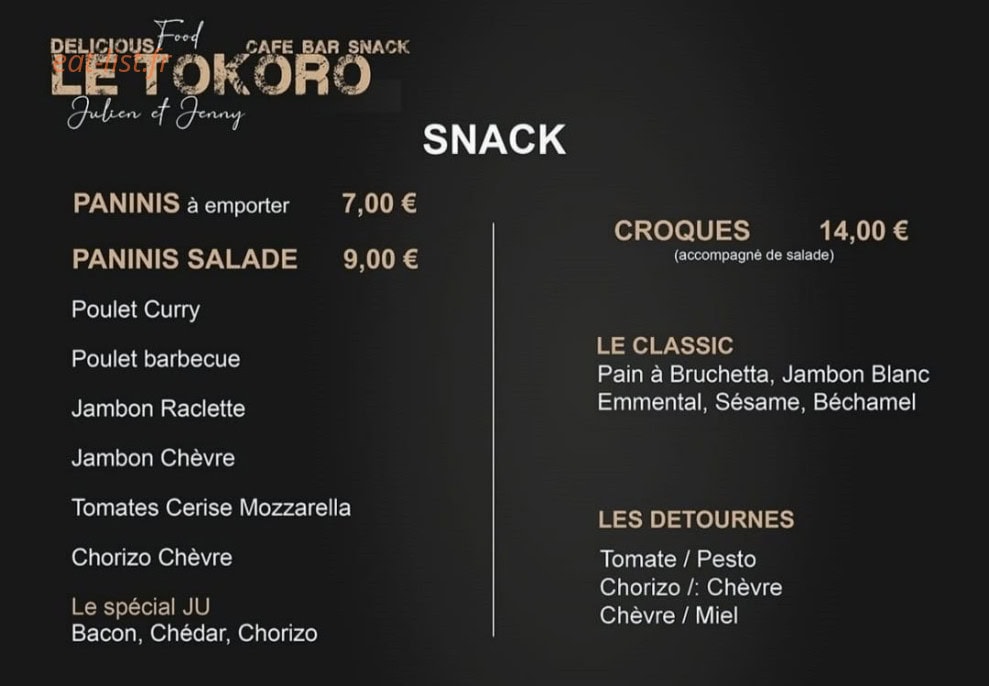 Le Tokoro — carte page 3