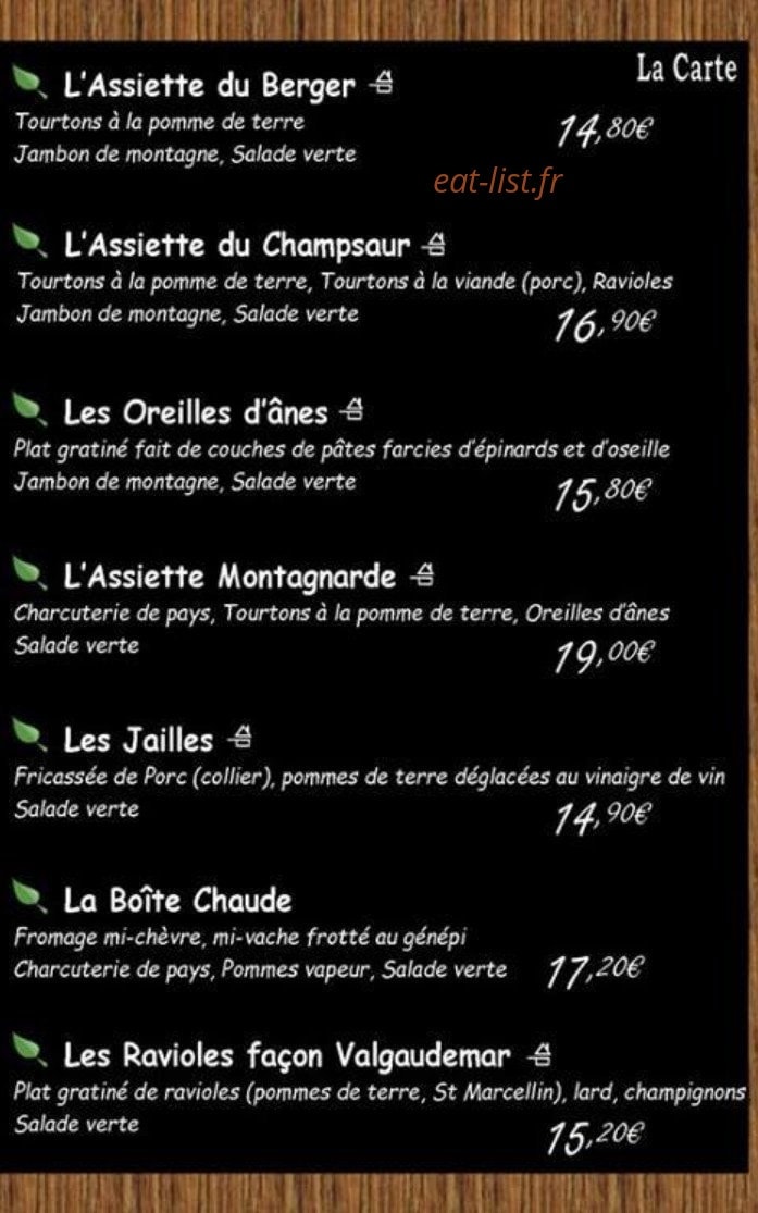 Le Tourton des Alpes — carte page 3