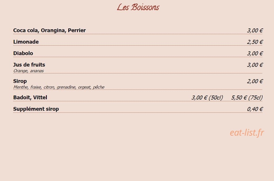 Les Gazelles — carte page 4