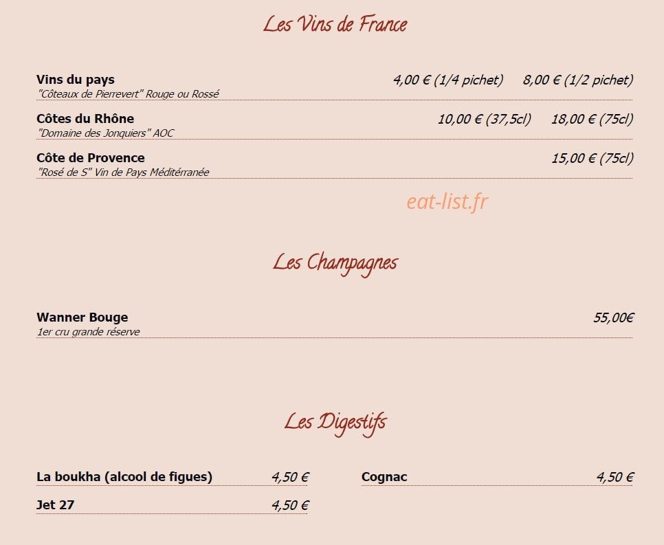 Les Gazelles — carte page 3