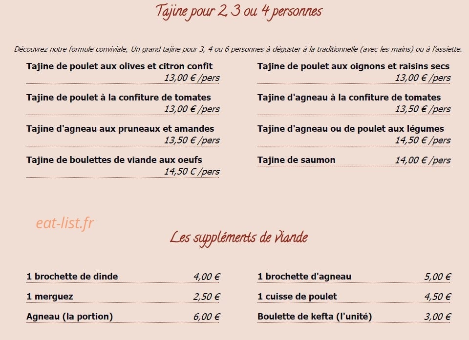Les Gazelles — carte page 7