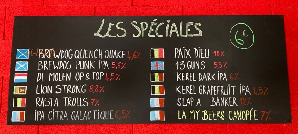 My Beers — carte page 2