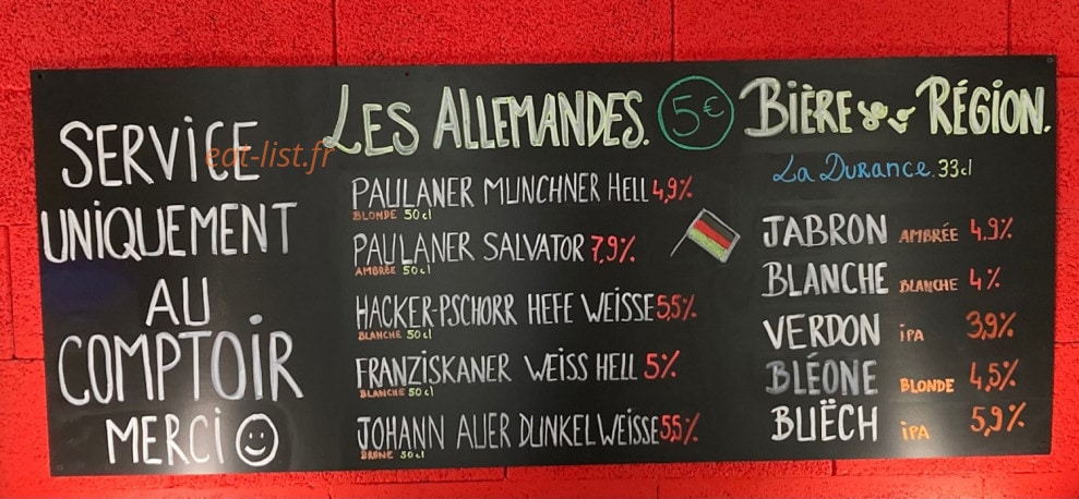 My Beers — carte page 3