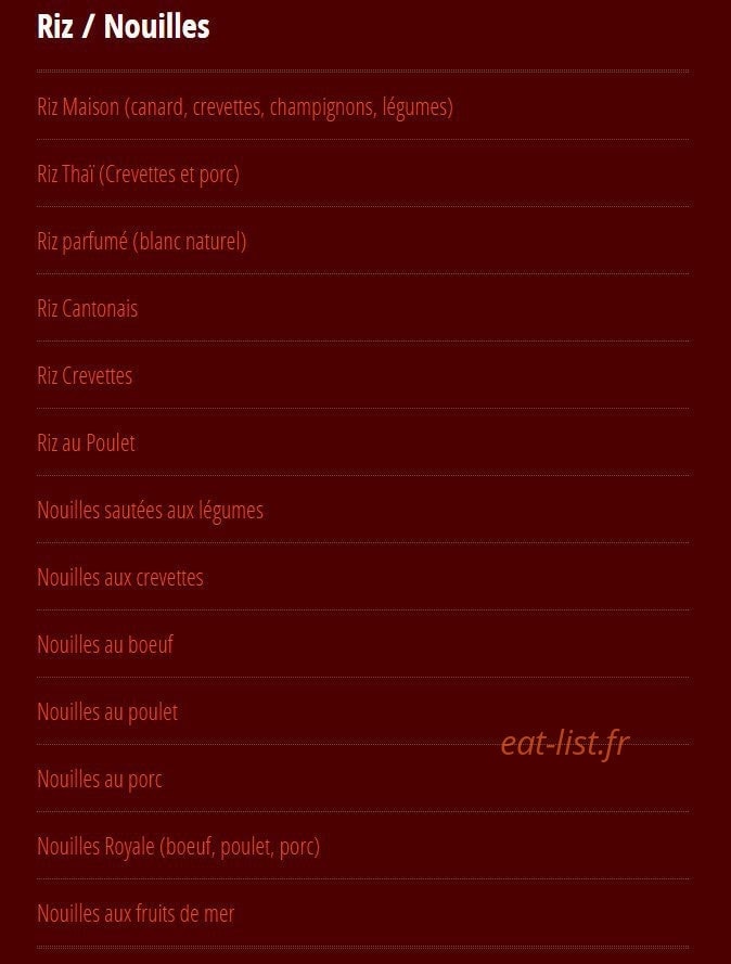 New SaÏgon — carte page 7