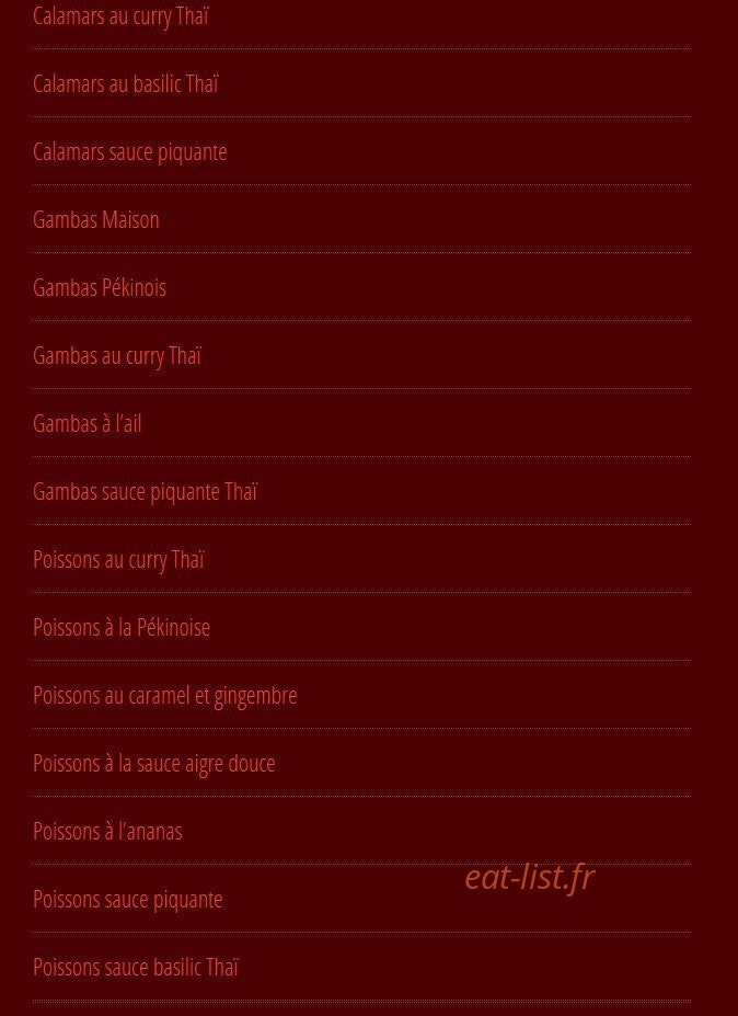 New SaÏgon — carte page 10