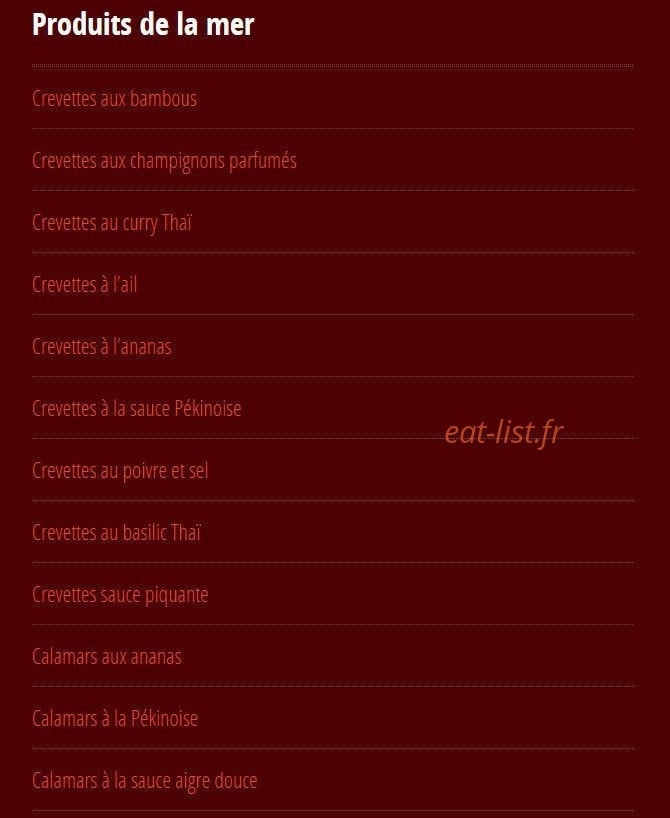 New SaÏgon — carte page 9