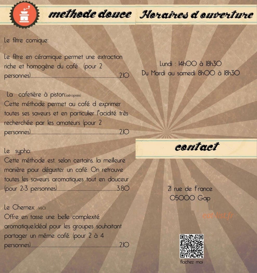 Ô Café — carte page 5