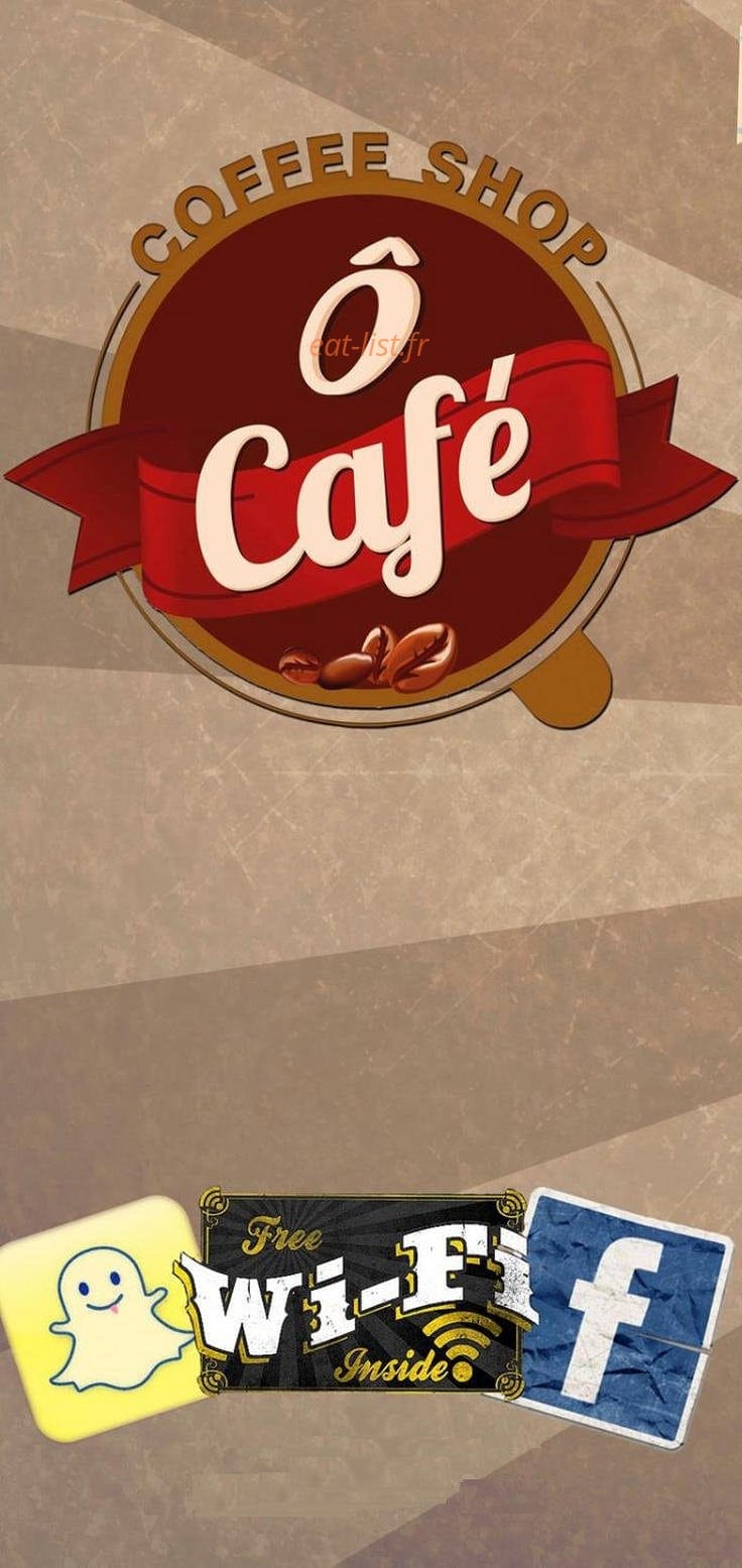 Ô Café — carte page 1
