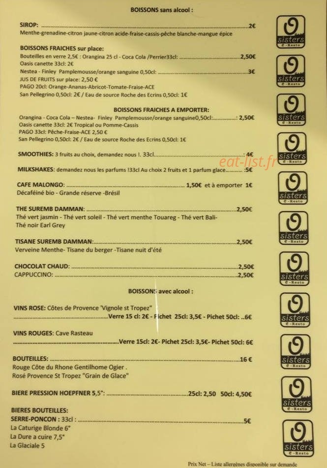 O’Sisters — carte page 5