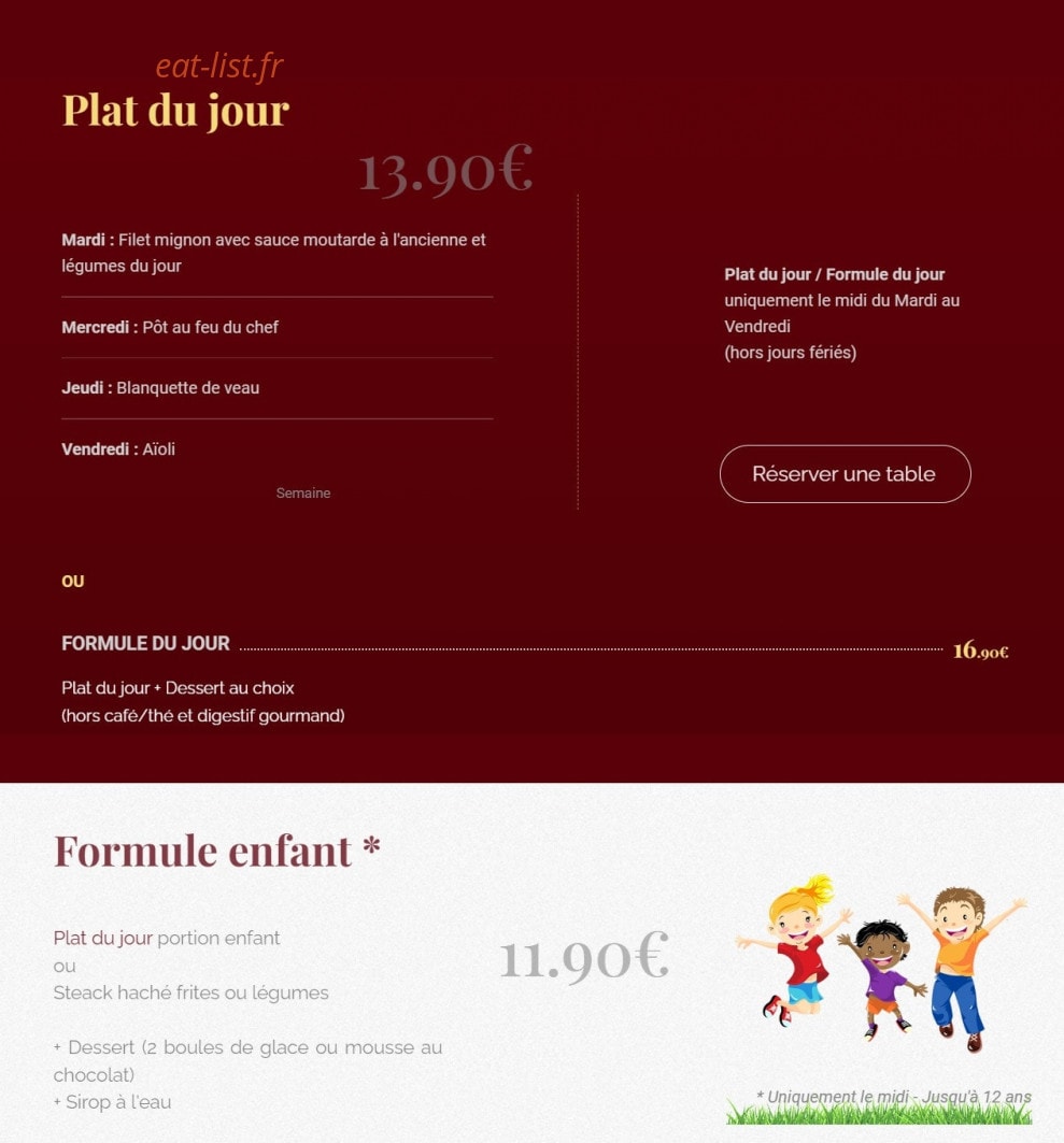 O' Tavern — carte page 4