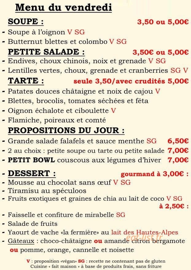 Picorette — carte page 1