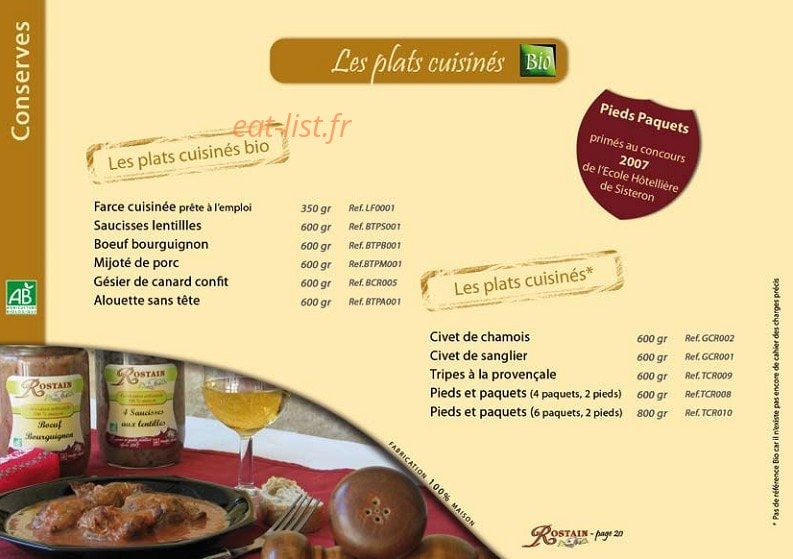 Rostain — carte page 15