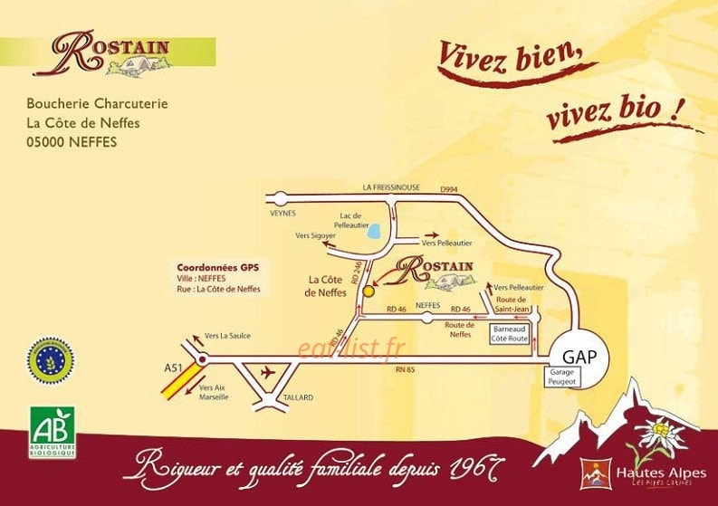 Rostain — carte page 22