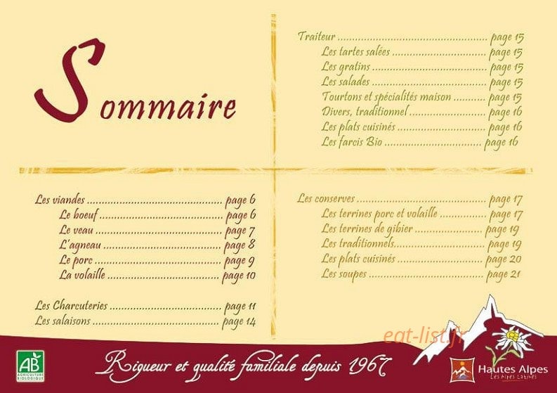 Rostain — carte page 14