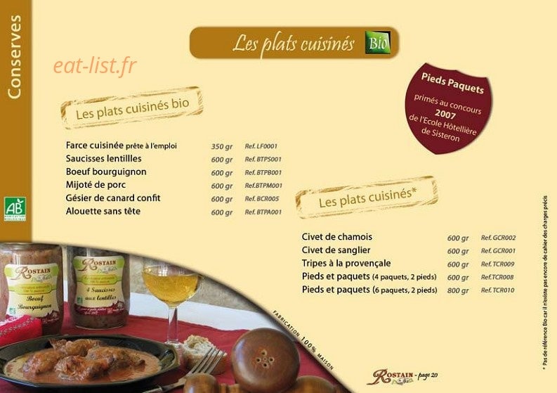 Rostain — carte page 18