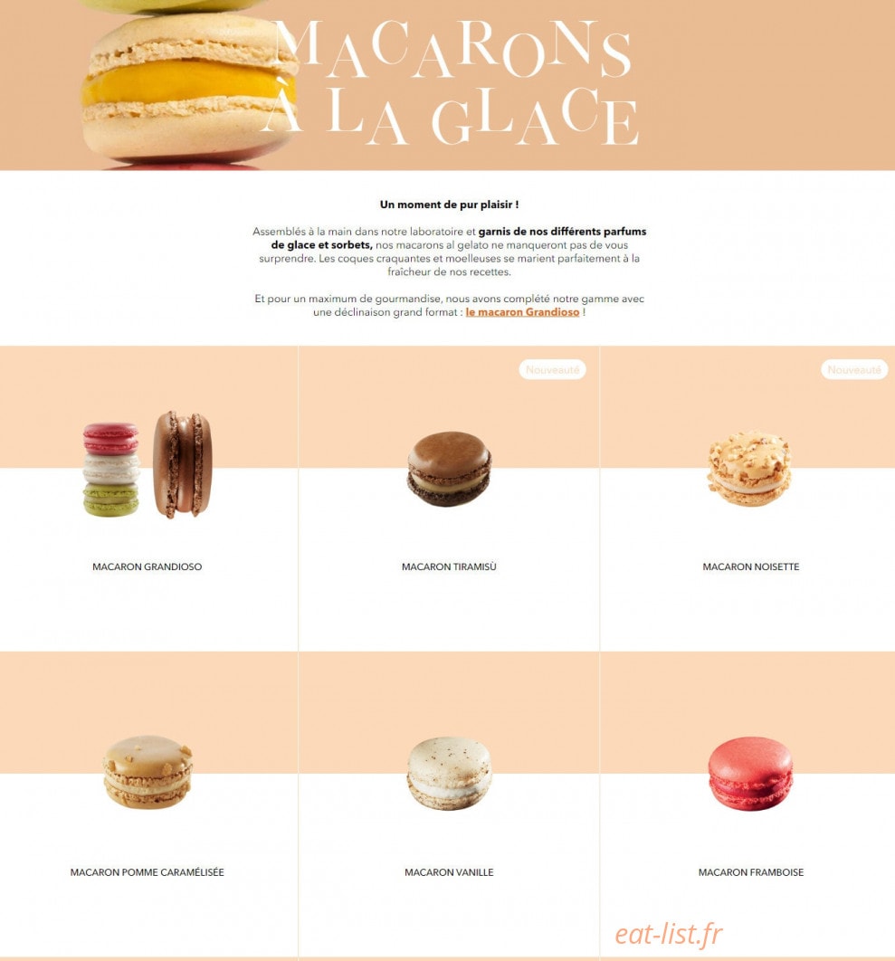 Amorino — carte page 9