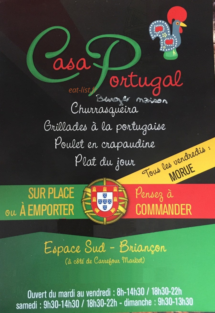 Casa Portugal — carte page 1