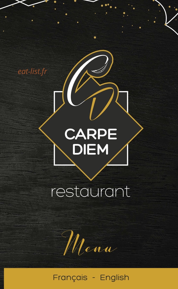 Le Carpe Diem — carte page 1