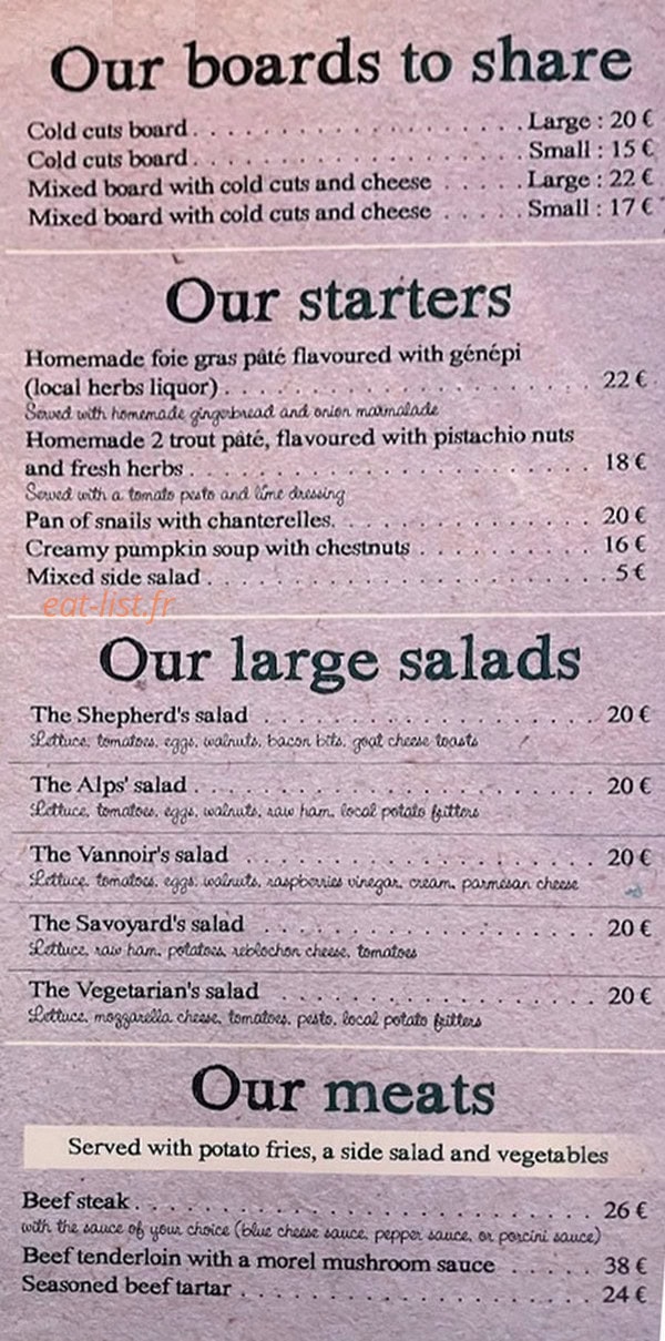 Le Vannoir — carte page 1