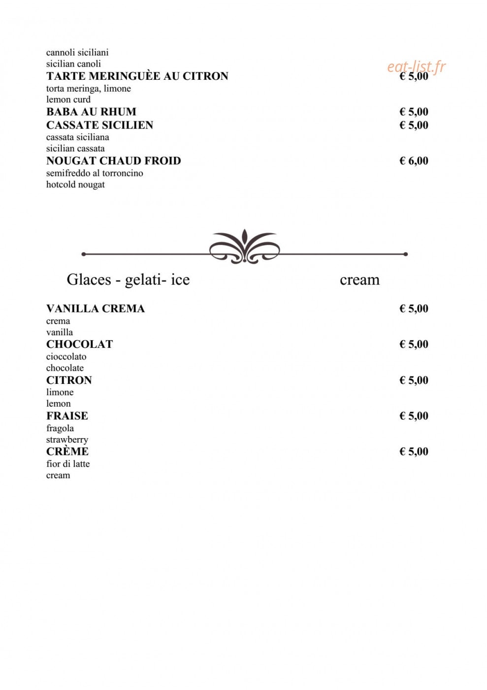 Mamma Mia — carte page 9
